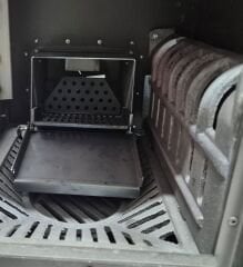 Pelet Soba Odun ve Kömür Yanar Fırınlı  Model