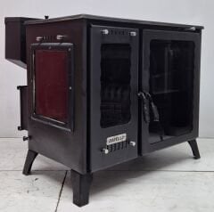 Pelet Soba Odun ve Kömür Yanar Fırınlı  Model