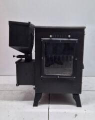 Pelet Soba Odun ve Kömür Yanar Fırınlı  Model