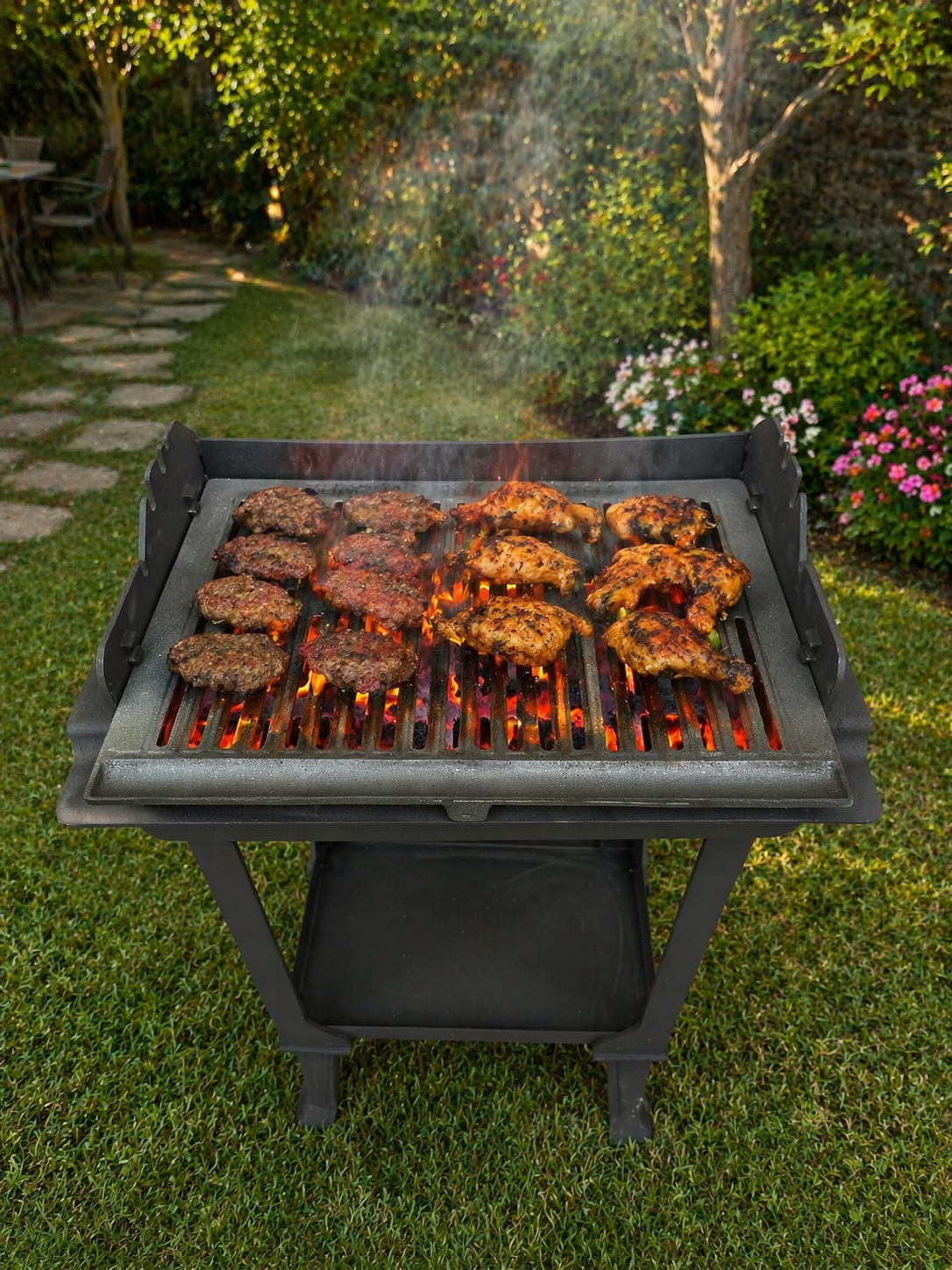 Dorello Döküm Mangal Modelleri | Dayanıklı & Şık Bahçe Mangalı