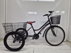 Dorello 48V 1000W 3 Tekerlek Elektrikli Cargo Bisiklet Pazar Bisikleti