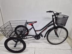 Dorello 48V 1000W 3 Tekerlek Elektrikli Cargo Bisiklet Pazar Bisikleti