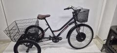 Dorello 48V 1000W 3 Tekerlek Elektrikli Cargo Bisiklet Pazar Bisikleti