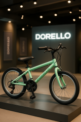 Dorello Bisiklet 2070 16 Jant Yeşil Çocuk Bisikleti – Vitesli, Dayanıklı Alüminyum Kadro