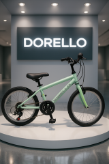 Dorello Bisiklet 2070 16 Jant Yeşil Çocuk Bisikleti – Vitesli, Dayanıklı Alüminyum Kadro