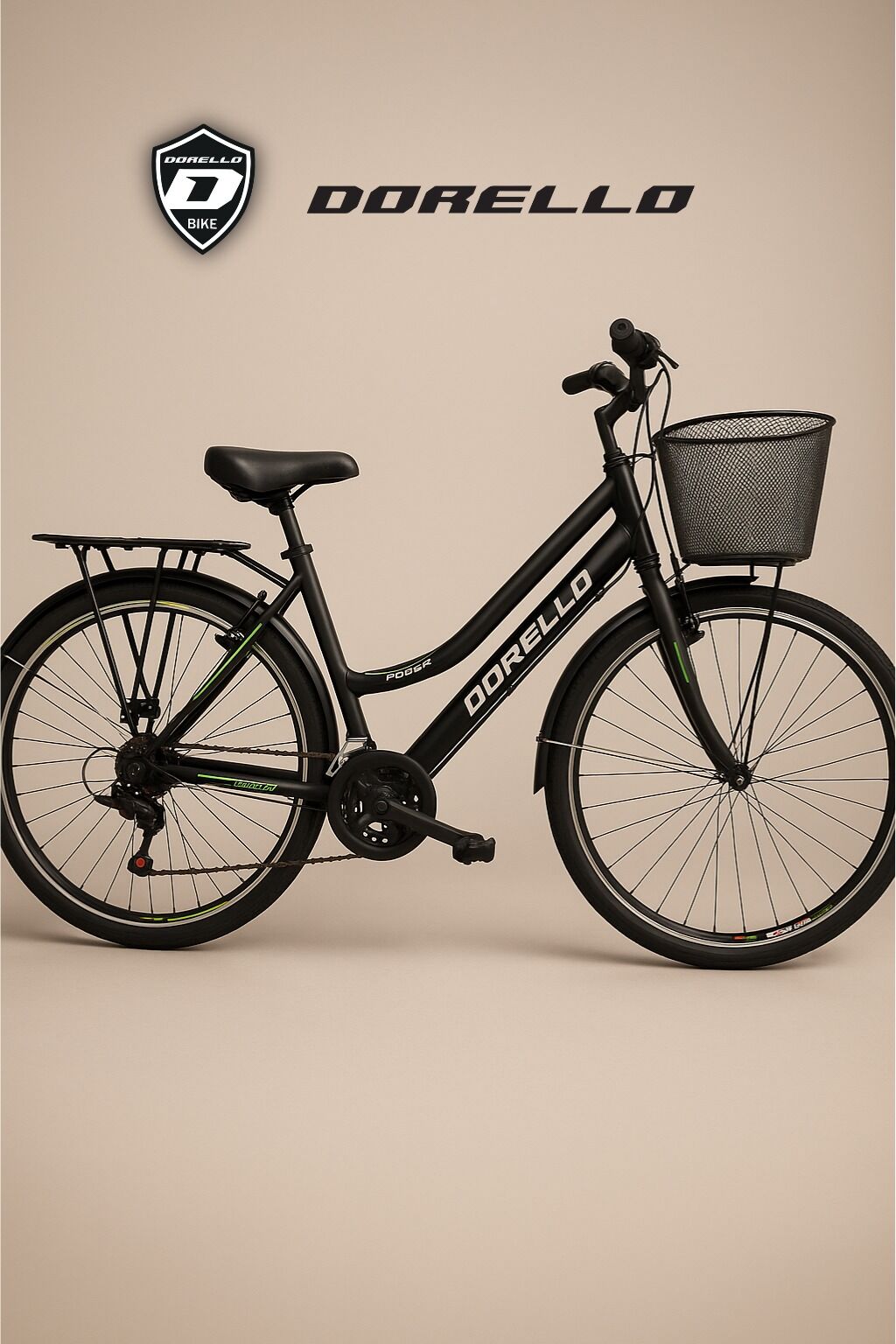 Dorello Bisiklet 28 Jant Kadın Şehir Bisikleti – Sepetli, Vitesli, Konforlu Sürüş 2850 Model