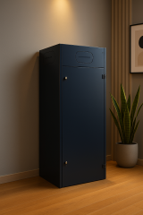 Dış Mekan Uyumlu Kombi Dolabı – Suya ve Neme Dayanıklı Metal Dolap