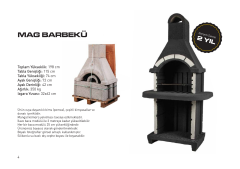 Outdoor Modular Concrete BBQ Grill – Heat-Resistant Pumice Stone Barbecue for Garden or Commercial Use