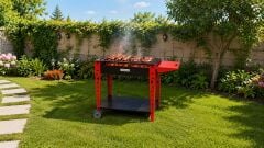 Dorello Grill auf Rädern – Ein praktischer und stilvoller Grill für Ihren Garten