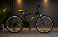 Dorello 24-Zoll-Canel-Unisex-Fahrrad, komfortables City-Fahrrad. Canel 24-Zoll-Rad.