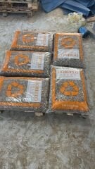 Bursa Pelet Fabrikası - Dorello Pelet Yakıtı 15 KG – %100 Doğal Sıkıştırılmış Biyokütle, Soba ve Kazan Uyumlu
