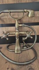 Osmanlı Tarzı Antik Banyo Bataryası – El Duşlu