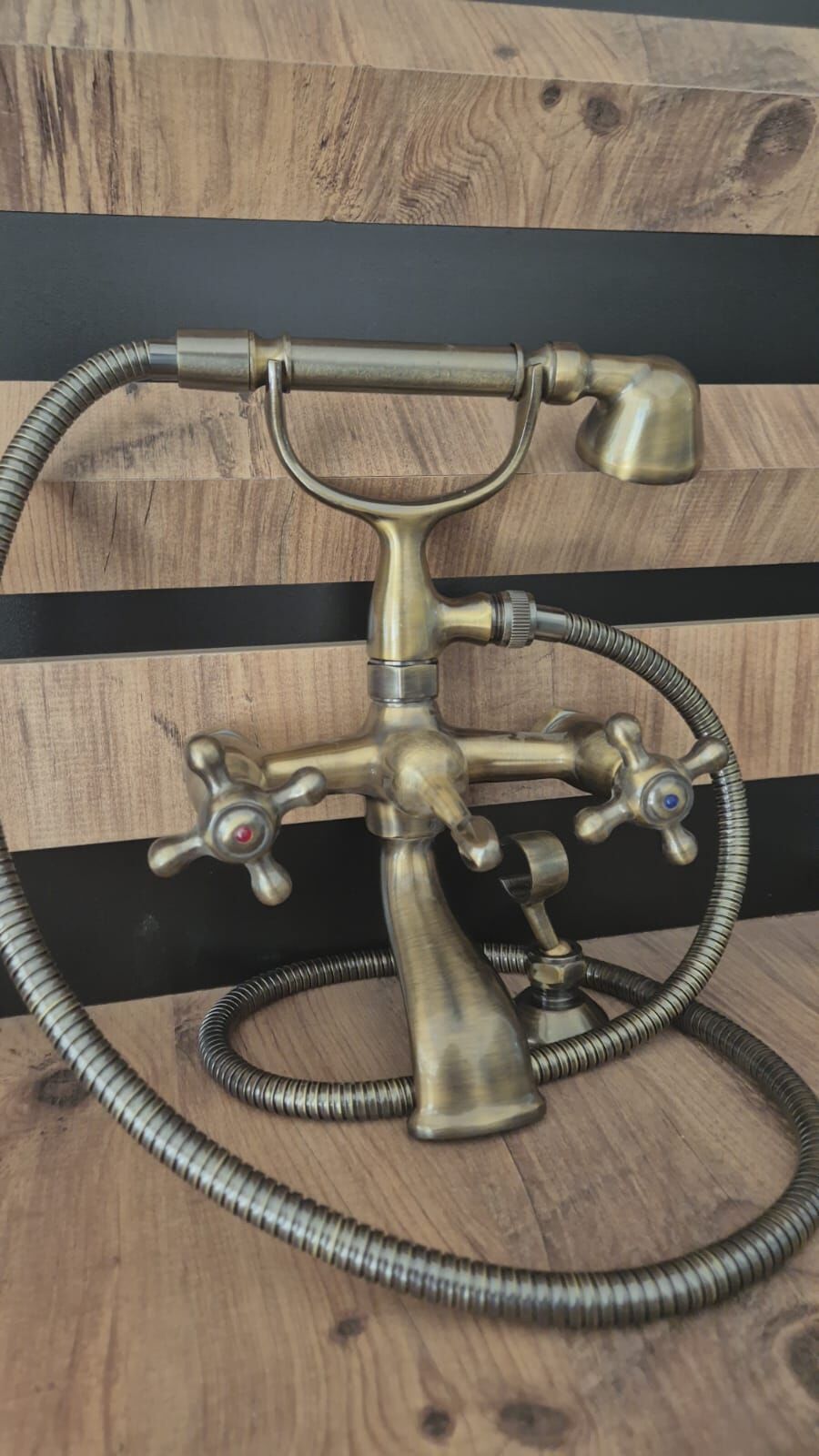 Osmanlı Tarzı Antik Banyo Bataryası – El Duşlu