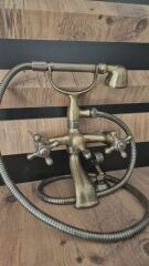 Osmanlı Tarzı Antik Banyo Bataryası – El Duşlu