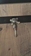 Eskitme Pirinç Tek Kollu Musluk – Duvara Monte