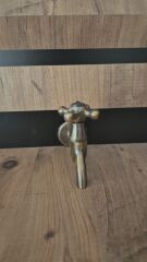 Eskitme Pirinç Tek Kollu Musluk – Duvara Monte