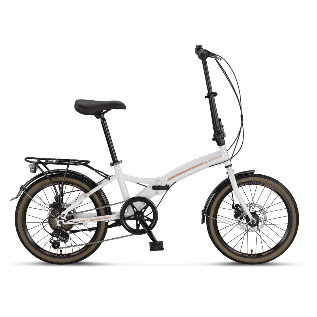 Ümit Assos 20 Jant 7 Vites Disk Frenli Katlanır Bisiklet