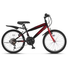 Ümit Speedo 20-Zoll, 21-Gang, V-Brake Mountainbike (Rot)