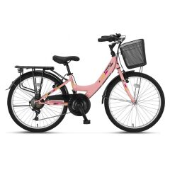 Ümit Safiro 24 Jant 7 Vites Sepetli Şehir Bisikleti