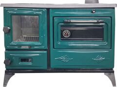 Dokum kuzine soba dokum soba  mf230 model dorello soba bursa dokum soba YEŞİL SOBA