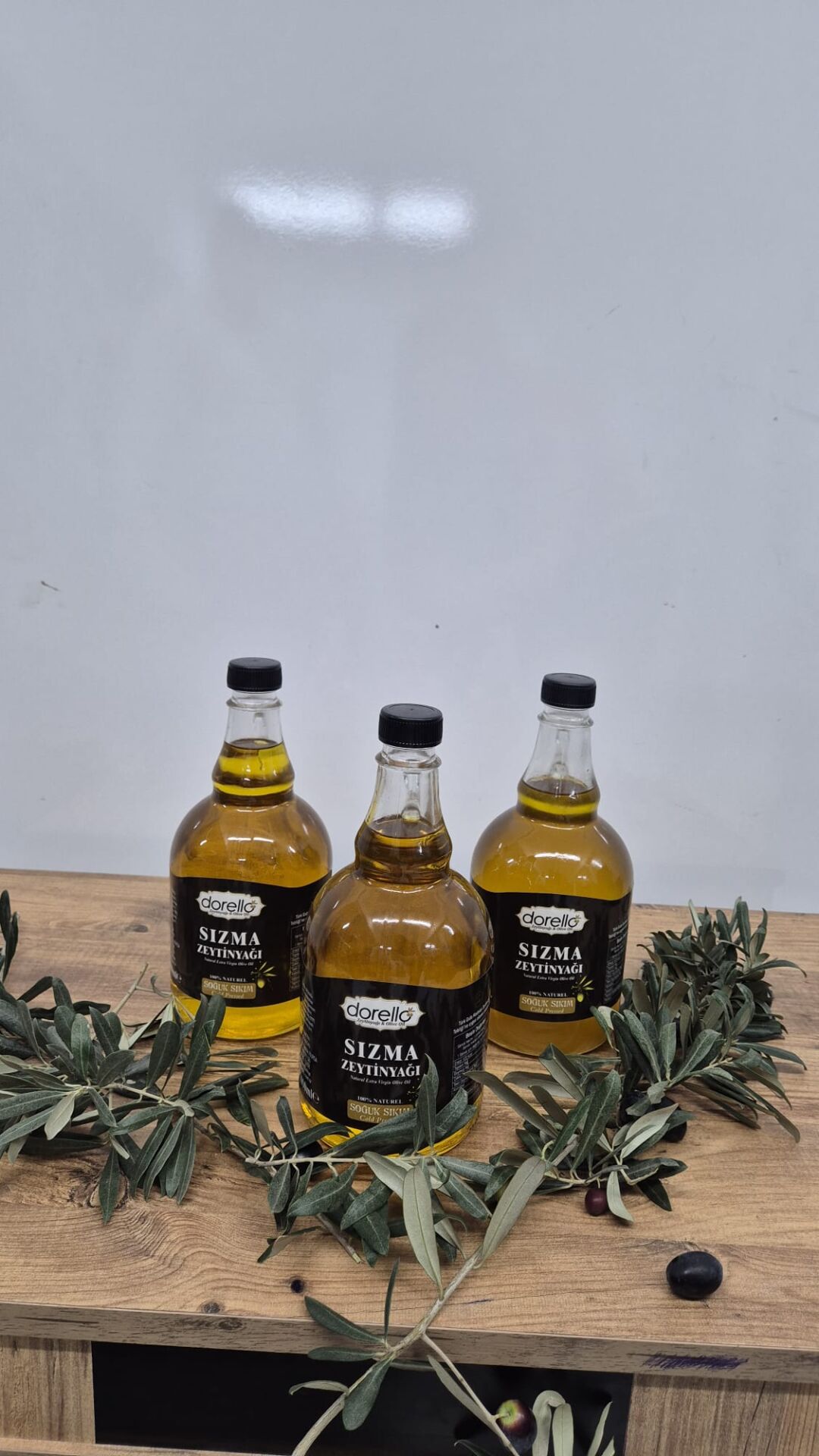 Doğal Zeytinyağı  Katkısız Zeytinyağı Dorello 3  Litre