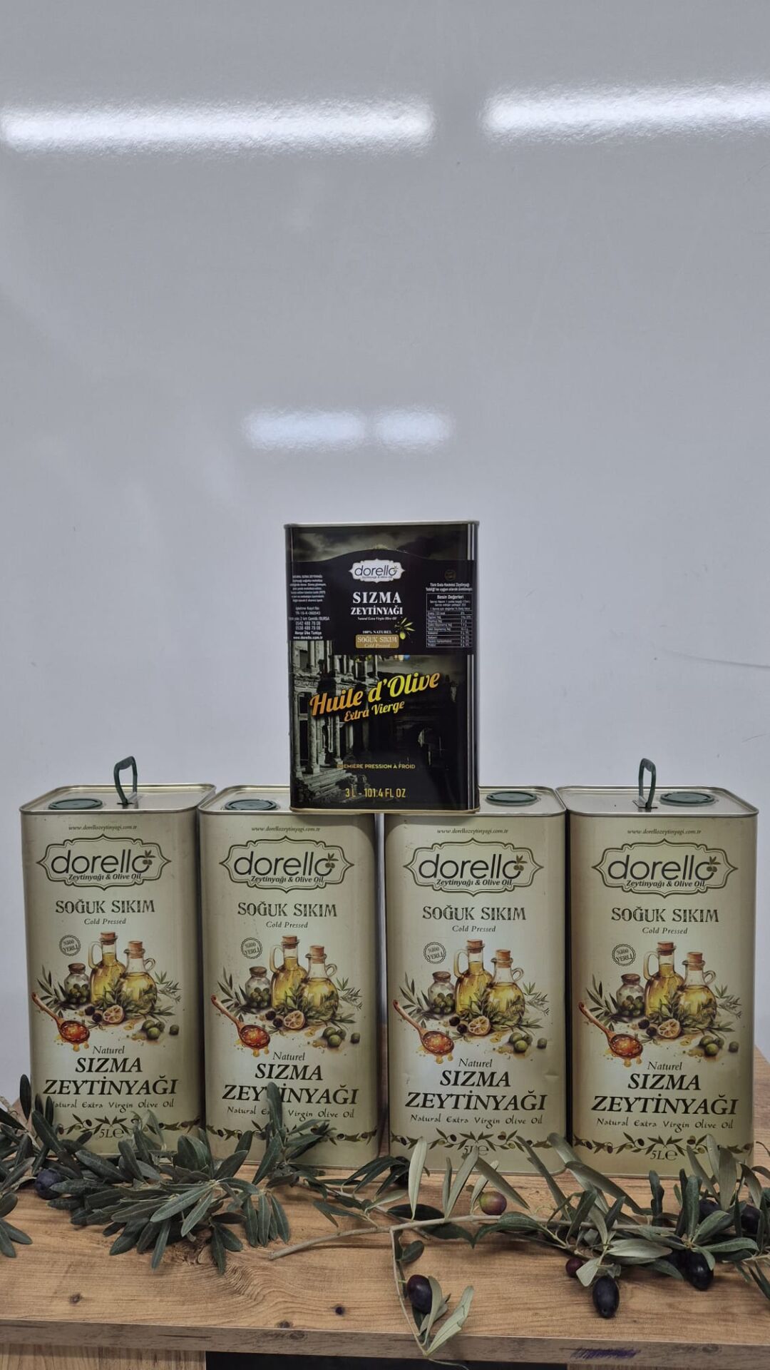 Natürel Sızma Zeytinyağ Dorello 23  Litre