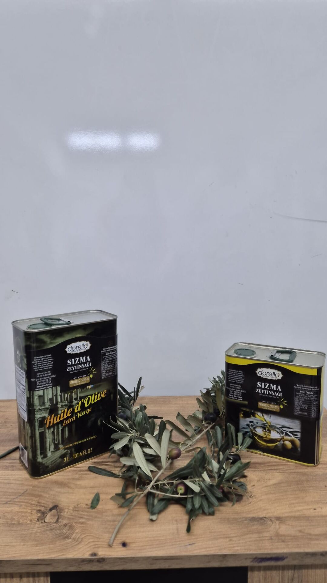 Dorello Erken Hasat Soğuk Sıkım Zeytinyağı | Doğal & Aromatik Lezzet 4 litre