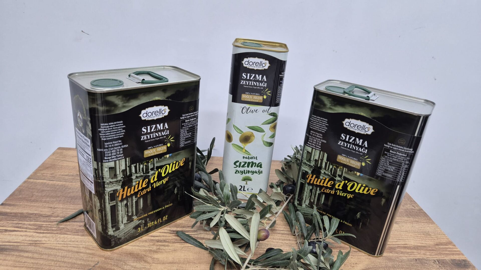 Dorello İlk Hasat Zeytinyağı  – Saf ve Yoğun Lezzet 7 litre