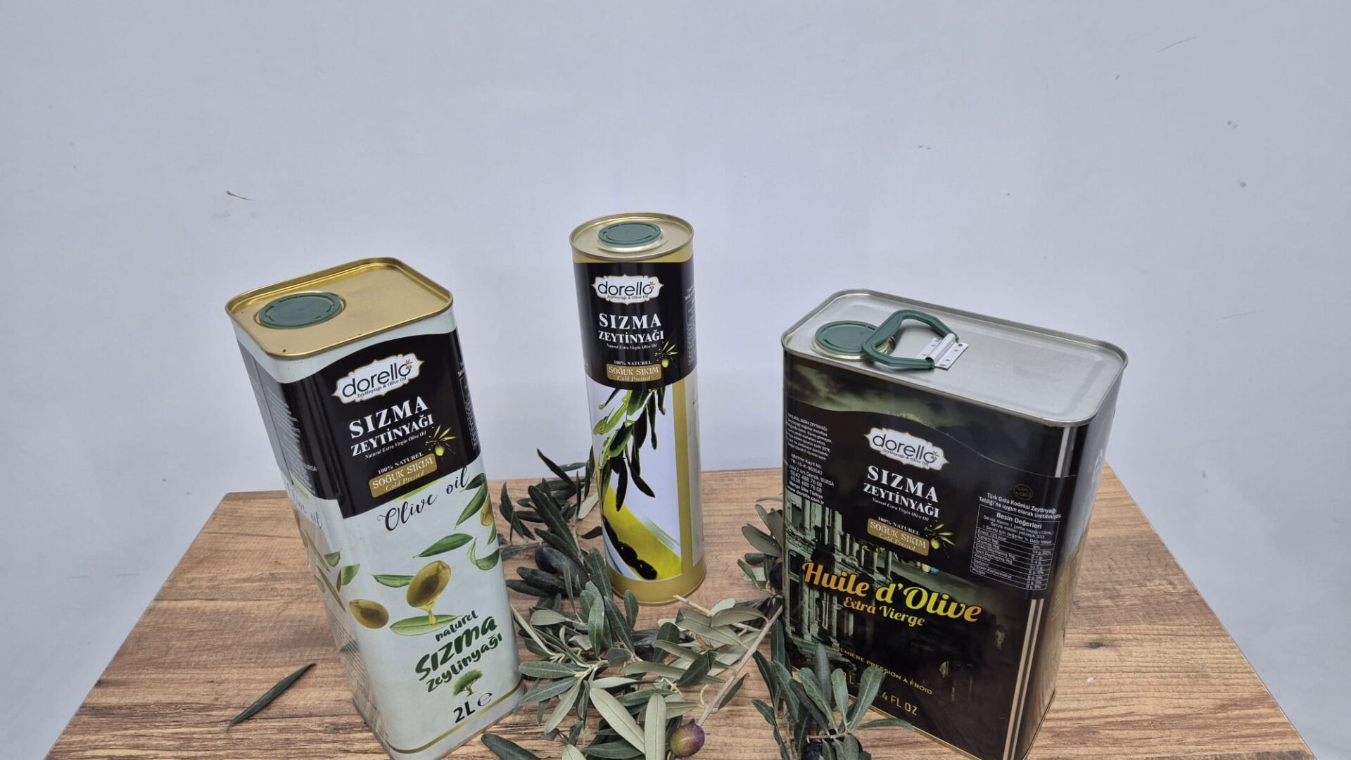 Dorello İlk Hasat Soğuk Sıkım Natürel Zeytinyağı – 100% zeytinyaği 6 litre