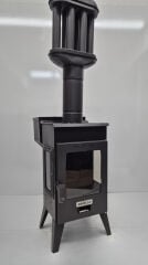 Pelet  Soba 3 Camlı Soba Şömin Soba