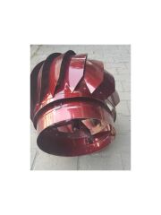 25 cm Rüzgar Gülü Esmatik Baca Aspiratörü Baca Havalandırması Boruya Takılan 25 cm Baca Çapı