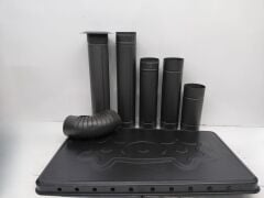 Soba Baca Borusu Seti ve Soba Alt Sac