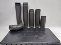 Soba Baca Borusu Seti ve Soba Alt Sac