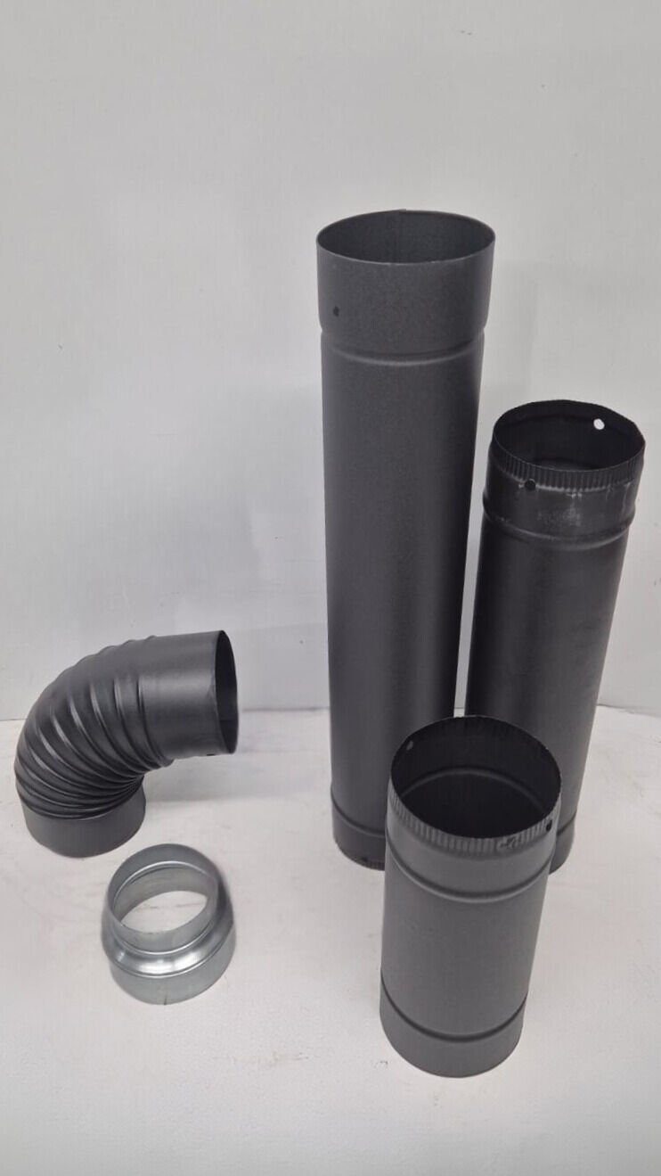 1 adet 70 cm boru 1 adet 50 cm boru 1 adet 33 boru 1 adet Dirsek 1 Adet Dönüştürücü Aparat (10’ → 13’)