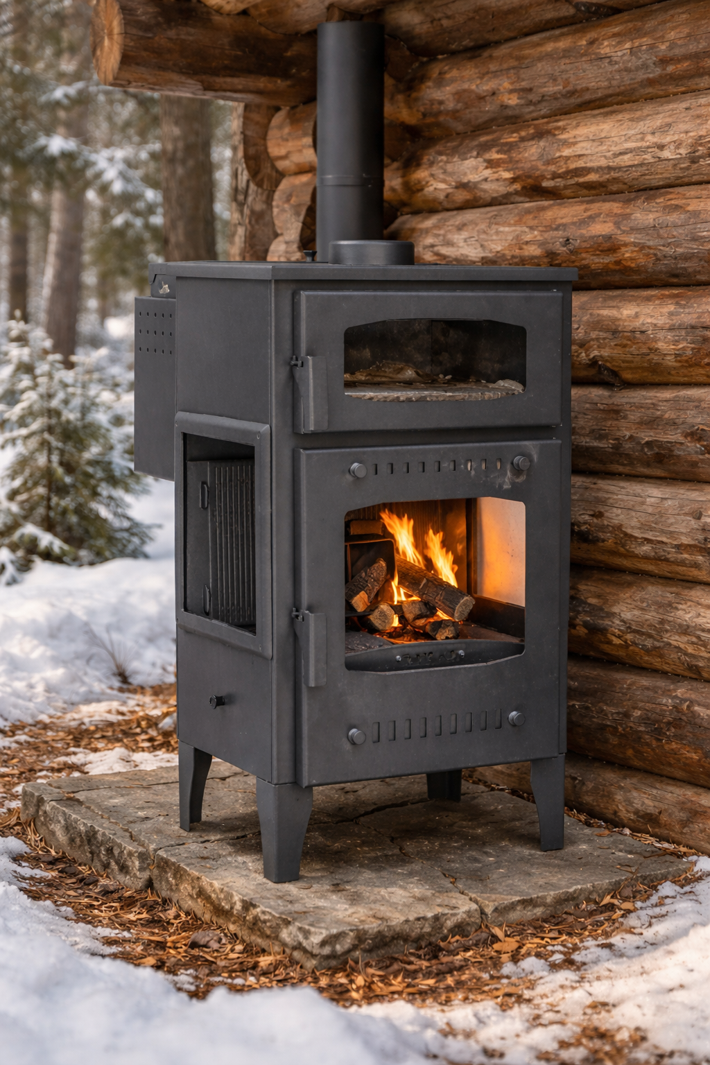 Dorello Pelet Soba Fırınlı Soba